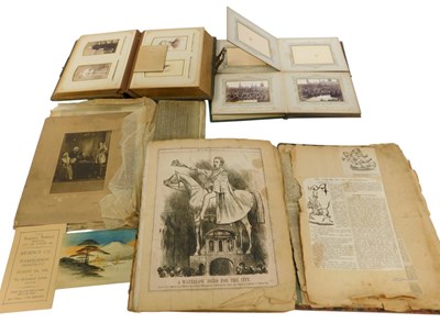Lot 293 - A group of ephemera, to include a...