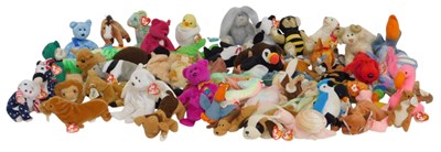 Lot 298 - A group of TY Beanie Babies, to include Beezee,...