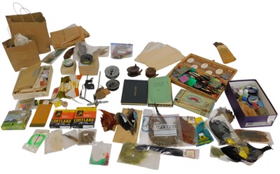 Lot 306 - A group of fishing tackle, to include various...