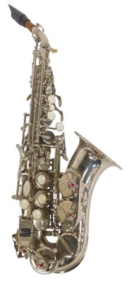 Lot 309 - A Fortissmo curved soprano saxophone, with...