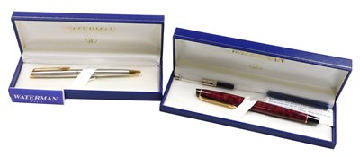 Lot 874 - A Waterman Expert II cartridge pen, together...