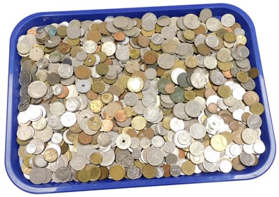 Lot 884 - English, European and world coinage.