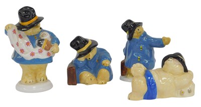 Lot 369 - Four Coalport Paddington figures, modelled as...