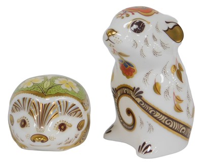 Lot 373 - Two Royal Crown Derby porcelain...
