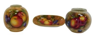 Lot 392 - A group of Royal Worcester...
