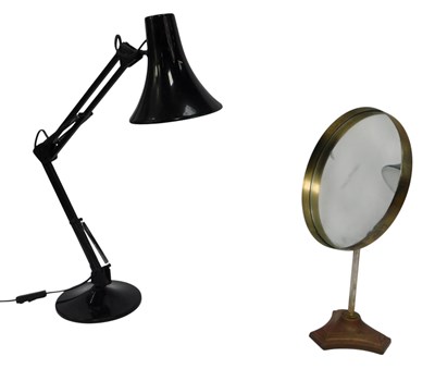 Lot 401 - A Durlston Designs Ltd table mirror, on a...