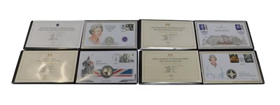 Lot 187 - A group of silver proof coins, comprising...