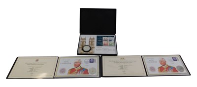 Lot 189 - Three Charles III silver proof coins,...