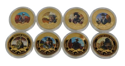 Lot 167 - A Bradford Exchange John Wayne gold proof coin...