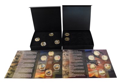 Lot 168 - A group of part commemorative coin sets, for...