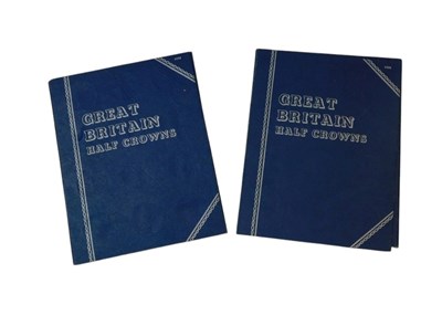 Lot 406 - Two Great Britain half crown coin sleeves, to...