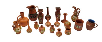 Lot 448 - A group of Torquay terracotta pottery,...
