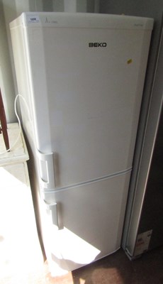 Lot 1099 - A Beko A+ class frost free fridge freezer.