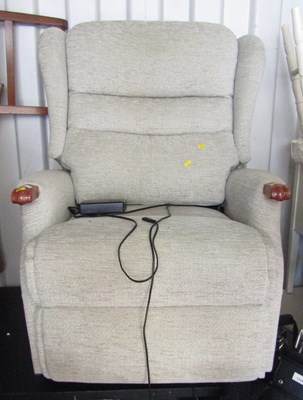 Lot 1103 - An electric powered dual motor reclining...