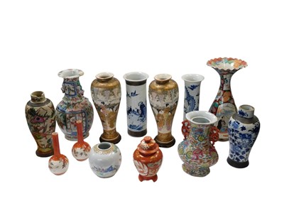 Lot 451 - A group of Oriental ceramics, to include a...