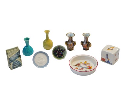 Lot 426 - A group of ceramics, to include a Moorcroft...