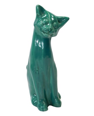 Lot 446 - A CA Brannam of Barnstaple pottery figure,...