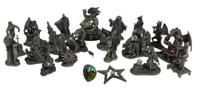 Lot 493 - A group of Tudor Mint pewter Myth and Magic...