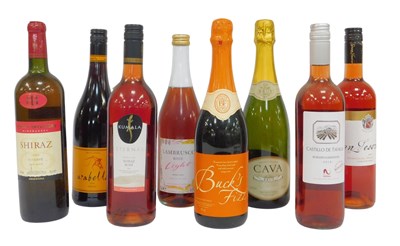 Lot 499 - Bottles of wine, including sparkling wines and...