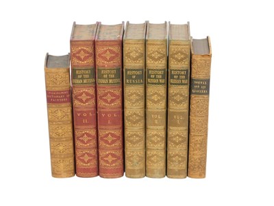 Lot 601 - 19thC leather bindings, to include Pilkington...