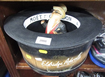 Lot 2008 - An Eldridge Pope & Co wine bucket, a Moet...