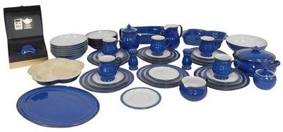 Lot 504 - A Denby Imperial Blue part dinner and tea...