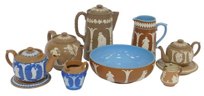 Lot 510 - A group of Dudson Brothers sprig moulded...