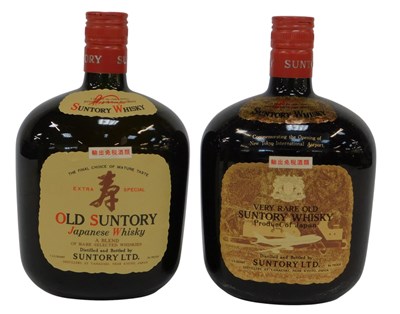 Lot 468 - Two bottles of Suntory Japanese whisky, bottle...