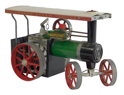 Lot 474 - A Mamod live steam traction engine, TE1A, with...