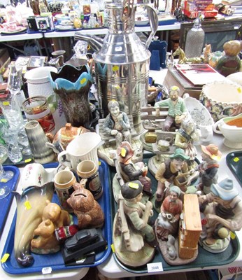 Lot 2048 - Ceramics and metalware, ceramics include a...