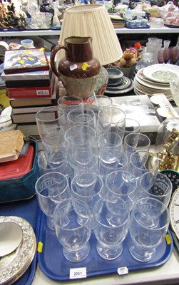 Lot 2051 - Glassware and ceramics, DVDs include Top Gun,...