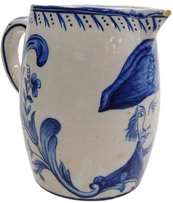 Lot 162 - An early 19thC English delftware Nelson...