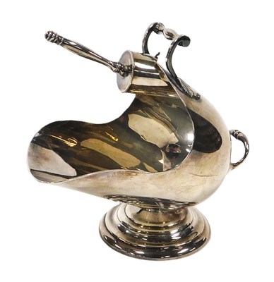 Lot 215 - A Mappin & Webb silver plated sugar...