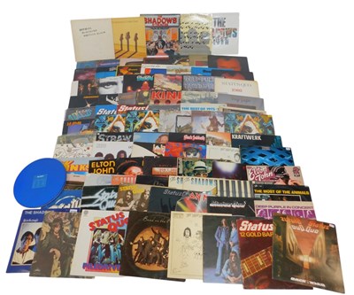 Lot 545 - A group of LP records, including Status Quo,...