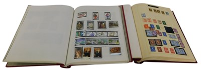 Lot 526 - Two Simplex stamp albums and contents,...