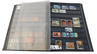 Lot 527B - Philatelic stock book and contents, including...