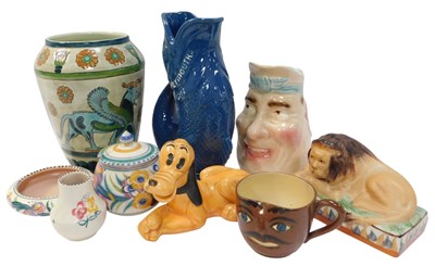 Lot 555 - Various pottery, including a Sylvac ceramics...