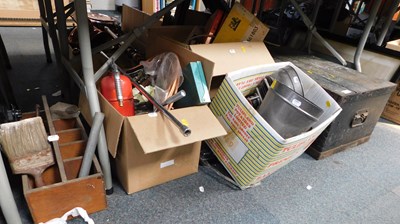 Lot 2113 - A shipping trunk, formally owned by an RAF...