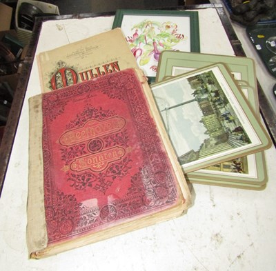 Lot 2124 - Sheet music, a still life picture, tablemats,...
