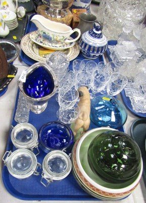 Lot 2125 - Glassware and ceramics, including cut...