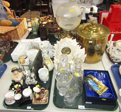 Lot 2129 - Ceramics and household wares, including cut...