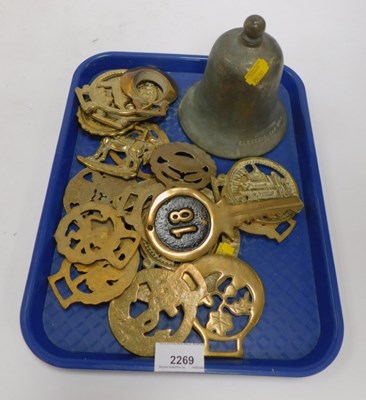 Lot 2269 - A Winkworth Electric car bell, 15cm high,...