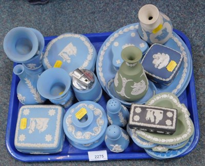 Lot 2275 - A group of Wedgwood Jasperware, including...