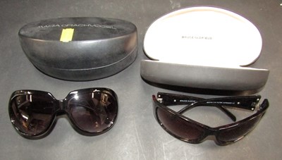 Lot 2203 - A pair of Bruce Oldfield sunglasses, together...
