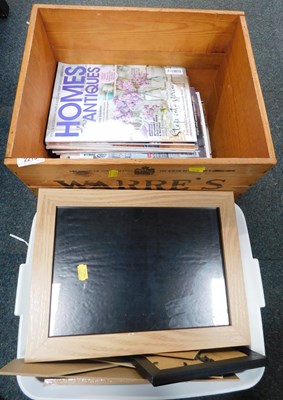 Lot 2219 - A Warre's vintage port wooden crate,...