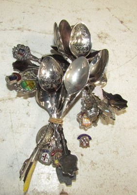 Lot 2232 - A group of commemorative spoons, for The Lakes,...