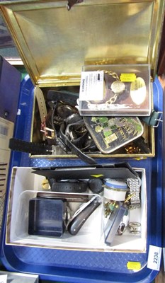 Lot 2238 - Various wristwatches, together with an SOS...