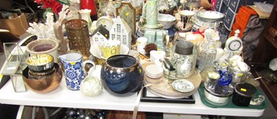 Lot 2243 - Decorative household effects, to include a...
