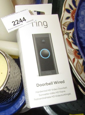 Lot 2244 - A Ring doorbell.