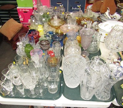 Lot 2247 - Glassware, to include drinking glasses, coupe...